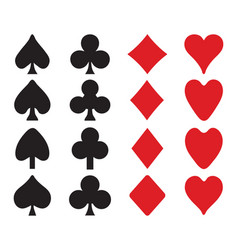 Playing Cards Symbols Svg