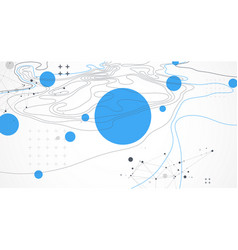 Abstract Landscape Geodesy Topography Map