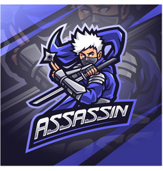 Assassin Esport Mascot Logo Design