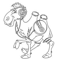 Cartoon Camel Animal Coloring