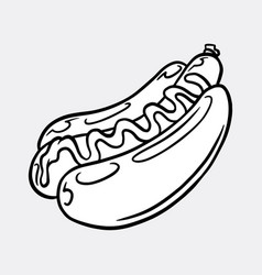 Hot Dog Sticker