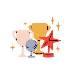 Trophy Cup Winner Award Achievement Star