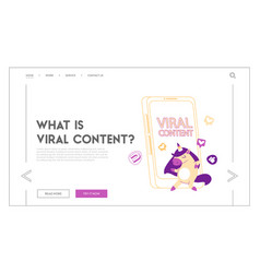 Viral Content Landing Page Template Funny Unicorn