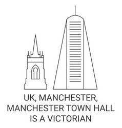 England Manchester Manchester Town Hall Is A