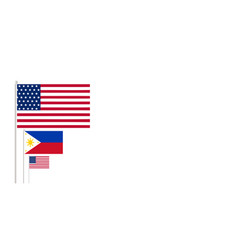 Filipino American History Month Usa Flag