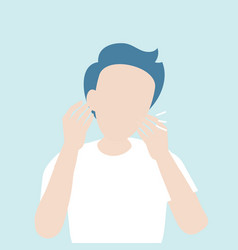 Coughing Man Covid-19 Awareness