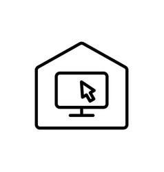 Home Office Outline Icon