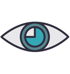 Eye Icon Business Vision Or Supervision