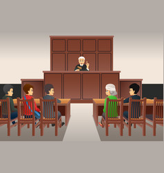 Courtroom Scene