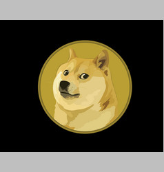 Dogecoin Crypto Currency Logo Icon Symbol Design