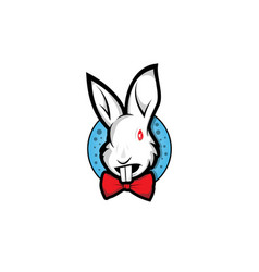 Rabbit Esports Logo Design Template