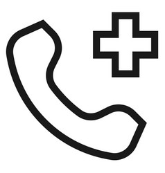 Medical Help Call Center Service Line Icon