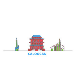 Philippines Caloocan Line Cityscape Flat