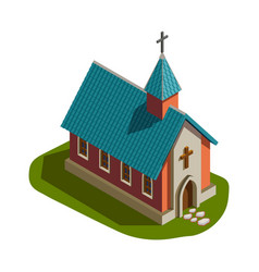 Isometric Medieval Church