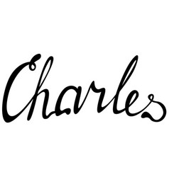 Carles Name Lettering