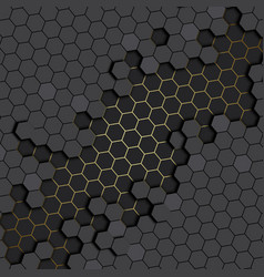 3d Abstract Honey Comb Background