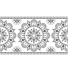 Aboriginal Dot Art Seamless Pattern