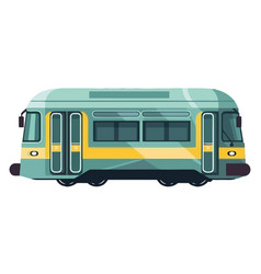 Green Bus Design Icon