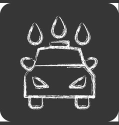 Icon Car Wash Suitable For Automotive Symbol