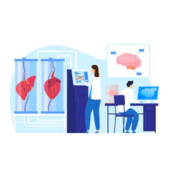 Medical Research About Human Organ Doctor At