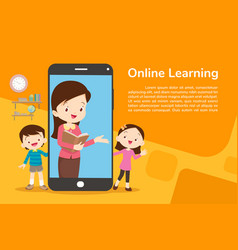 Children Online Learning And Mobile Phone