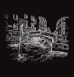 Venice Drawing Canal