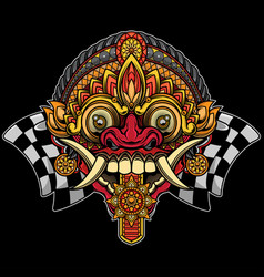 Balinese Rangda Mask Design