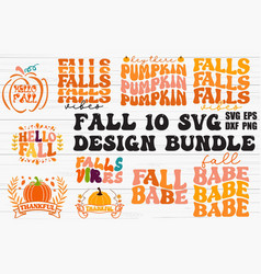 Fall Svg Bundle Halloween