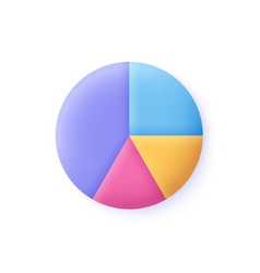 Circle Diagram Four Parts Pie Chart Business