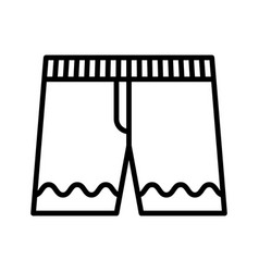 Men Swim Trunks Icon Swimming Trunks Pictogram