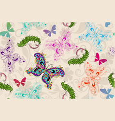 Seamless Spring Delicate Floral Pattern