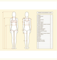 Woman Measurements Chart