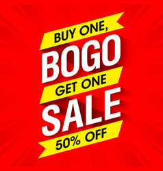 Bogo Sale Banner Design Template