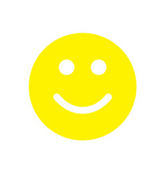 Yellow Smile Solid Icon