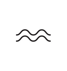 Sea Icon Wave Design Ocean Logo Graphic Element