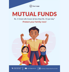 Flyer Design Of Mutual Funds