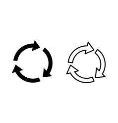 Recycle Icon Set Recycling Icon