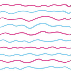 Line Wave Seamless Pattern