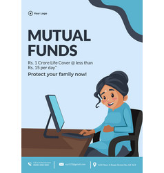 Flyer Design Of Mutual Funds