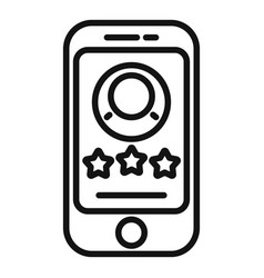 Find Phone Candidate Icon Outline