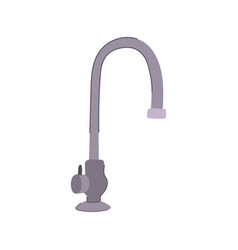 Stainless Kitchen Faucet Cartoon