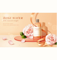 Romantic Rosewater Toner Ad