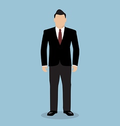 Business man walking Royalty Free Vector Image