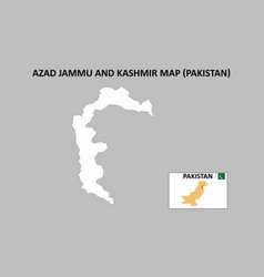 Azad Jammu And Kashmir Map Jammu And Kashmir