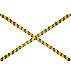 Black And Yellow Warning Danger Stop Tape