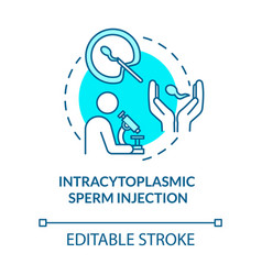 Intracytoplasmic Sperm Injection Turquoise