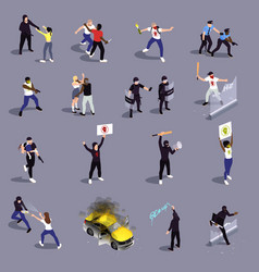 Street Violence Isometric Set