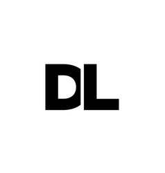 Letter D And L Dl Logo Design Template Minimal