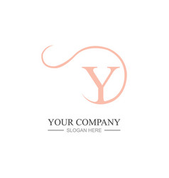 Letter Y Logo Template Icon Design