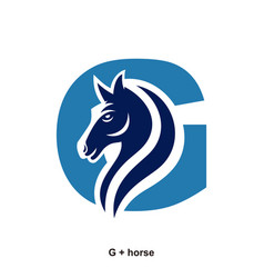 Horse And Letter G